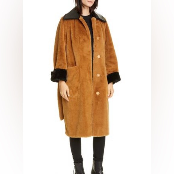 Stand Studio Pamella Velvety Fur Coat - Picture 3 of 8